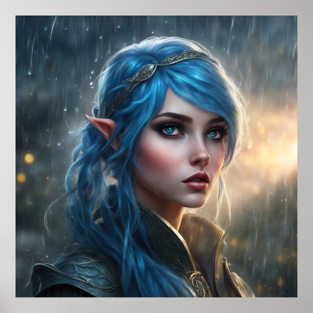 Poster Elfe Stormy (Devant)