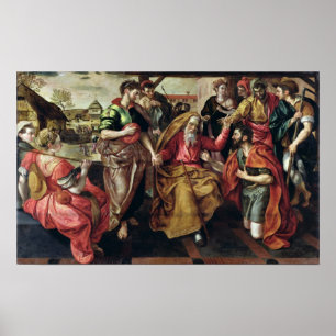Poster Eliezer Demandant Rebecca à Marry Isaac, 1562