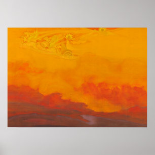 Poster Elijah le Prophète par Nicholas Roerich