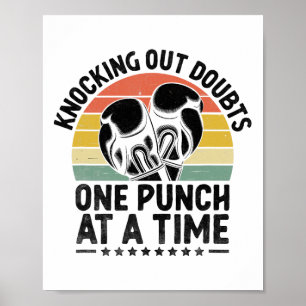 Poster Éliminer Les Doutes D'Un Punch À L'Autre Sport Box