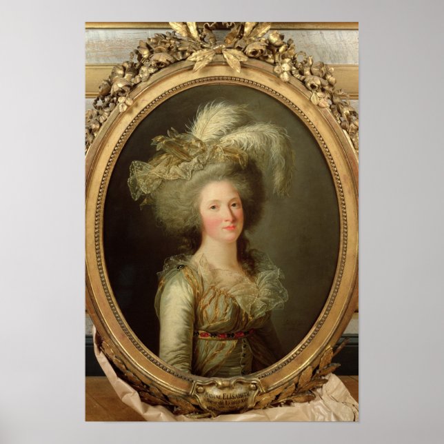 Poster Elisabeth de France a appelé Madame Elisabeth (Devant)