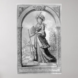 Poster Elizabeth Charlotte du Palatinat