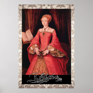 Poster Elizabeth I comme princesse