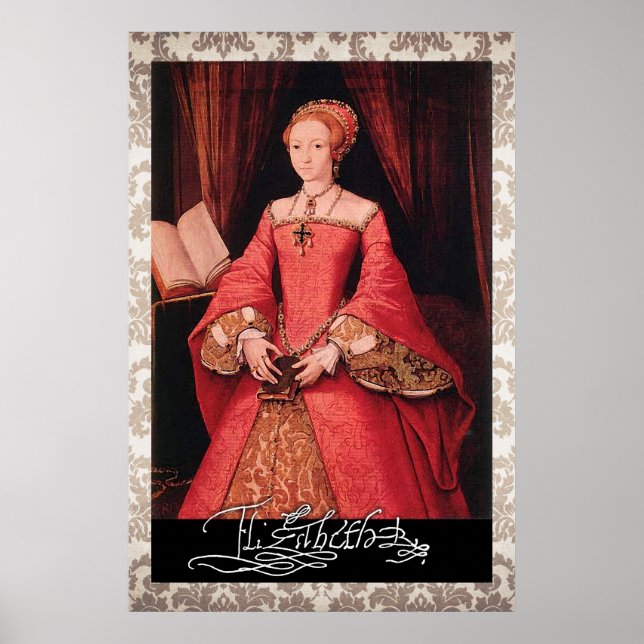Poster Elizabeth I comme princesse (Devant)