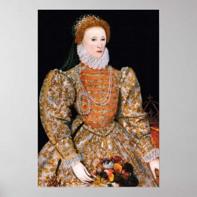 Poster Elizabeth I d'Angleterre (The "Darnley Portrait") (Devant)
