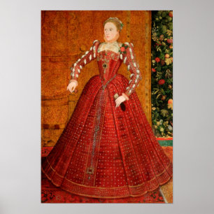 Poster Elizabeth I de l'Angleterre (le "portrait de