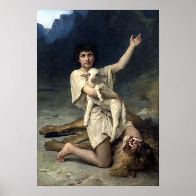 Poster Elizabeth Jane Gardner David le berger (Devant)