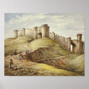 Poster Elizabeth Murray - Château de Scarborough