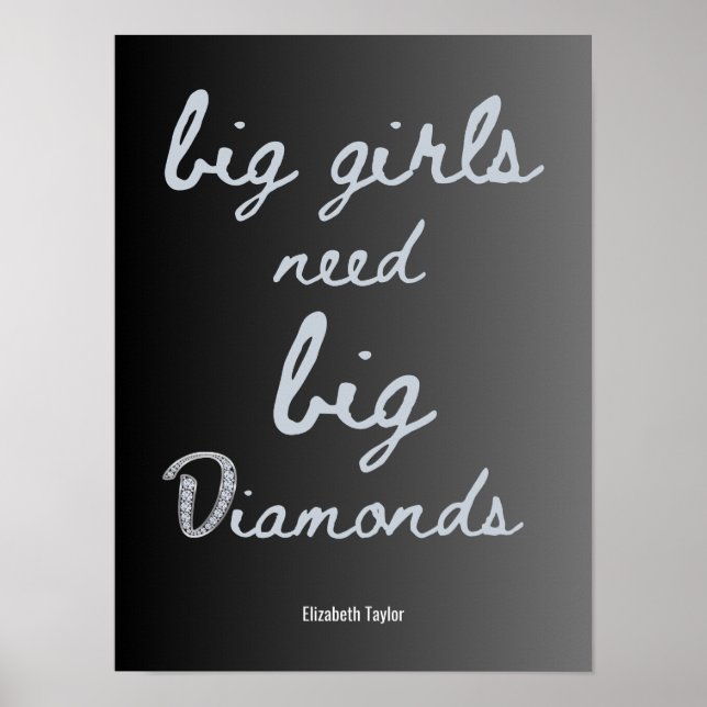 Poster Elizabeth Taylor cite Women Power (Devant)