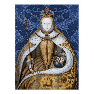 Poster Elizabeth Tudor, reine d'Angleterre