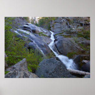 Poster Ella Falls dans le parc national de Sequoia