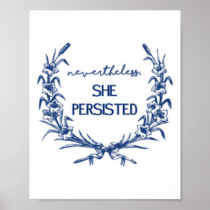 Poster Elle A Néanmoins Persisté