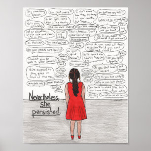 Poster Elle a persisté (Latina)