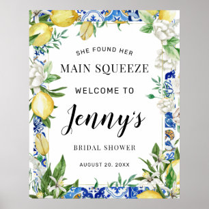 Poster Elle A Trouvé Sa Fête des mariées Principale De Sq