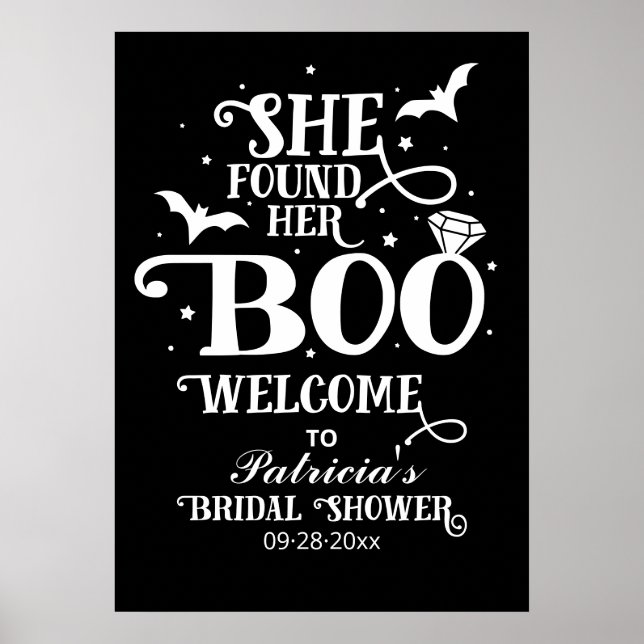 Poster Elle a trouvé son amour Panneau de bienvenue pour  (Devant)