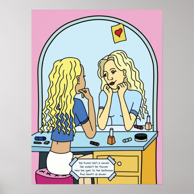 Poster Elle connaît une gagnante Daria (Devant)