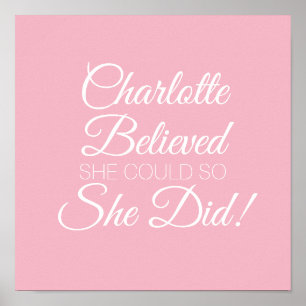 Poster Elle Croyait Qu'Elle Pourrait