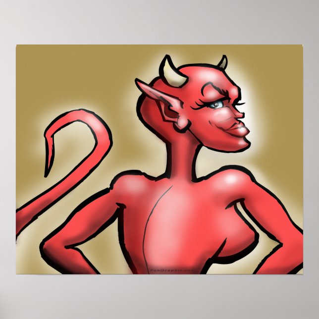 Poster Elle Diable (Devant)