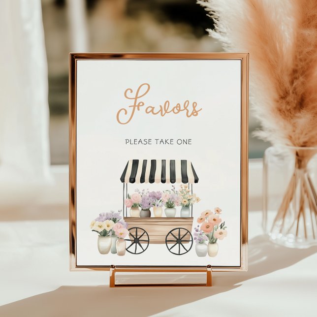 Poster Elle est fraîche hors du marché (Créateur téléchargé)