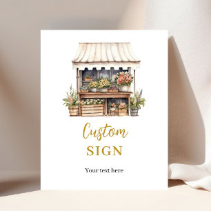 Poster Elle est hors du marché Custom Party