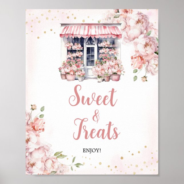 Poster Elle est hors du marché Fêtes des mariées friandis (Devant)