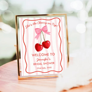 Poster Elle est la cerise sur le gâteau de la soirée de m