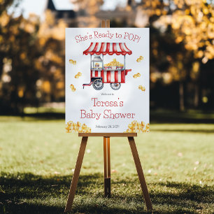 Poster Elle est prête à éclater !  Bienvenue à la Baby Sh