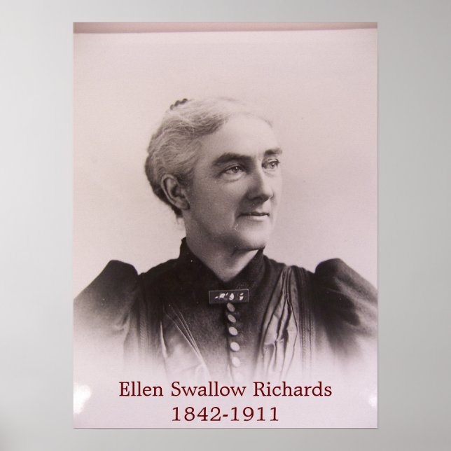 Poster Ellen Swallow Richards (Devant)