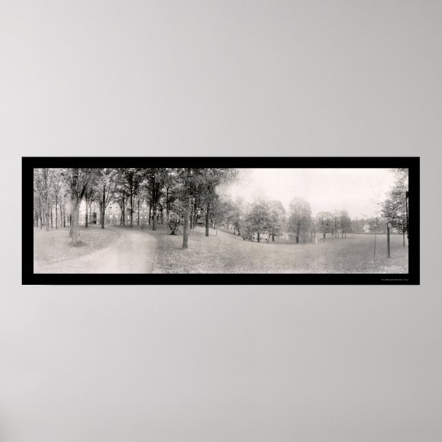 Poster Elmira College NY Photo 1909 (Devant)