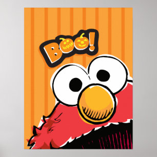 Poster Elmo - Boo !