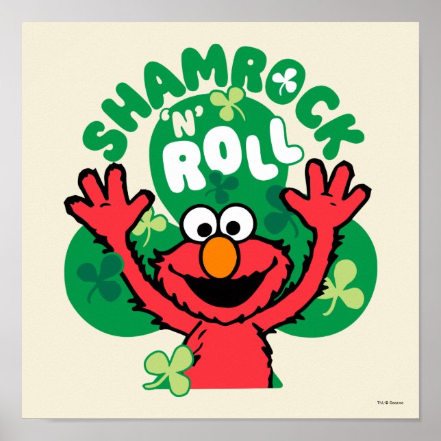 Poster Elmo | Shamrock 'N' Roll (Devant)