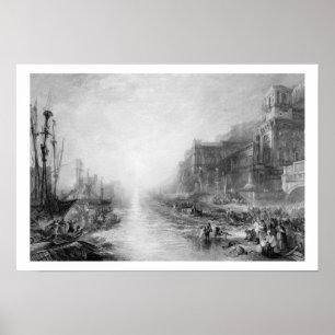 Poster Embarquement de Regulus, Ancien Carthage, engin