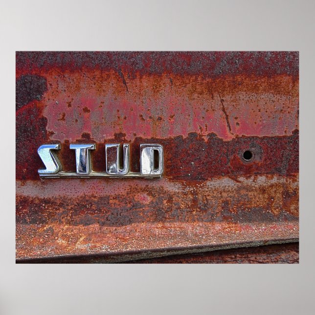 POSTER EMBLÉME DE STUDEBAKER STUDEBAKER DU PANNEAU CÔTÉ D (Devant)