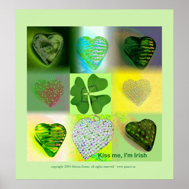 Poster Embrasse-moi Je suis irlandais (Devant)