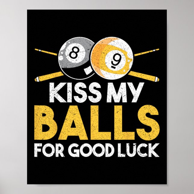 Poster Embrasse-Moi Pour Bonne Chance (Devant)