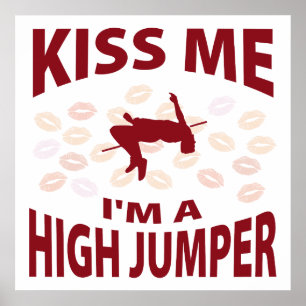 Poster Embrassez-moi que je suis un haut pullover