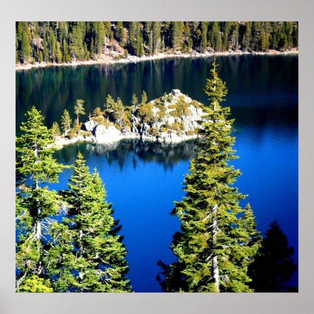 POSTER EMERALD BAY AU LAC TAHOE (Devant)