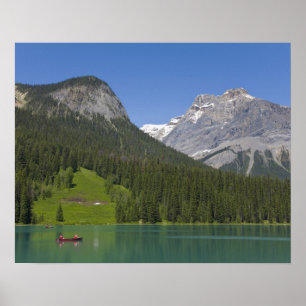 Poster Emerald Lake, Canadian Rockies, British