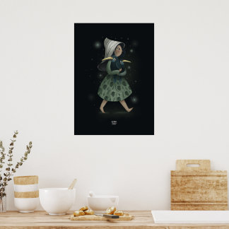 Poster EMERALD TOUCANET par Alexandra Dikaia