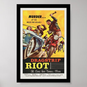 Poster Émeute de Dragstrip
