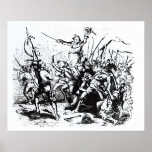 Poster Émeutiers de Luddite, 1811-12