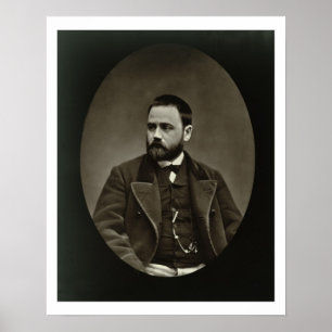 Poster Emile Zola (1840-1902) de 'Galerie Contemporaine