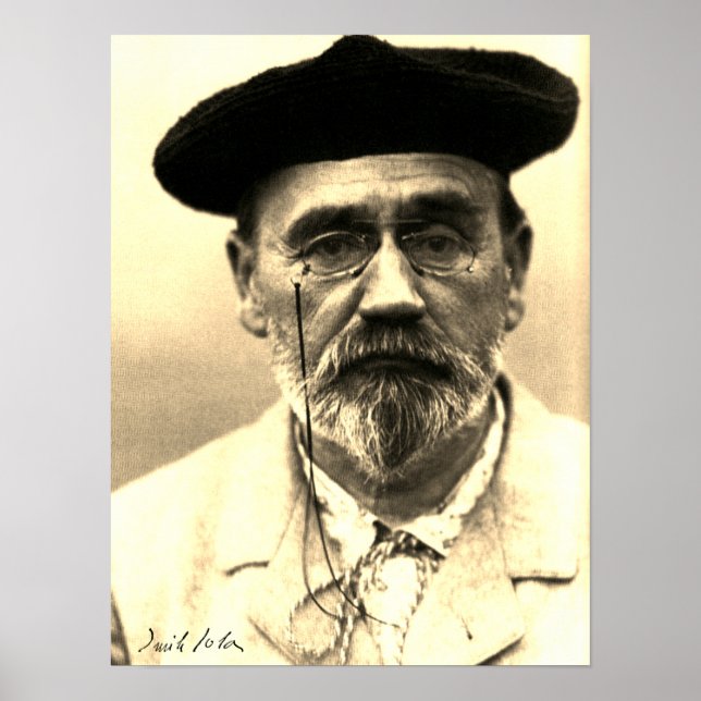 Poster Émile Zola, c. 1902 (Devant)