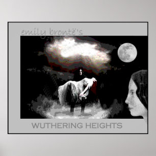 Poster Emily Bronte joint Heathcliff et Cathy