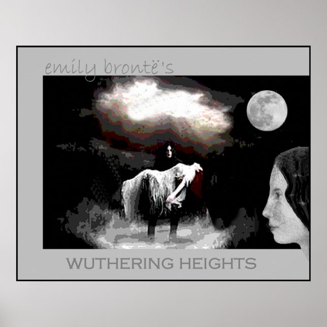 Poster Emily Bronte rejoint Heathcliff et Cathy (Devant)