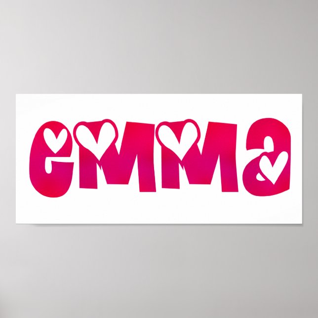 Poster Emma dans les coeurs (Devant)