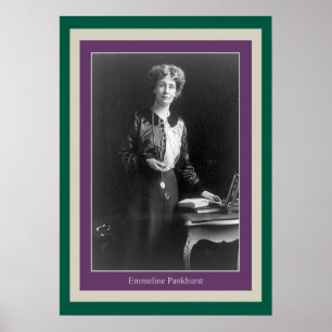 Poster Emmeline Pankhurst