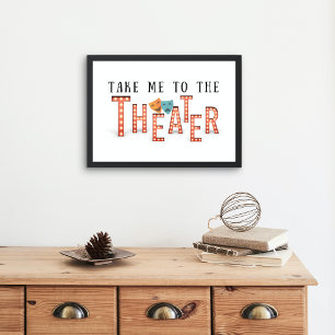 Poster Emmenez-moi aux lumières de la place du théâtre