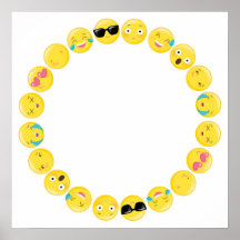 Emoji fête d'anniversaire Selfie photo fond