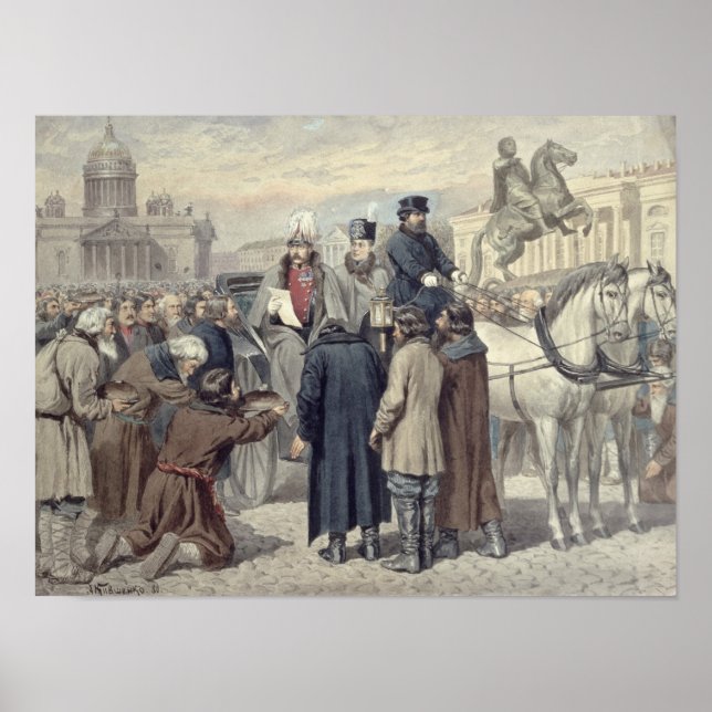 Poster Empereur Alexandre Ier (Devant)